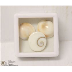 269) NATURAL SHIVA'S EYE TOTAL 31CT 3 PCS