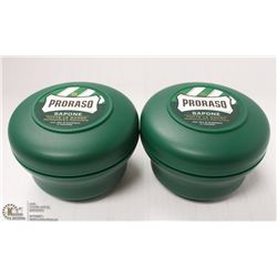 LOT OF 2 SHAVING SOAP IN A BOWL (150ml EACH)