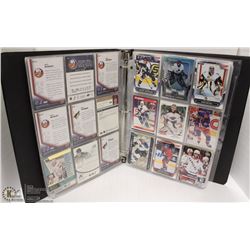 BLACK BINDER W/OVER 100 COLLECTIBLE