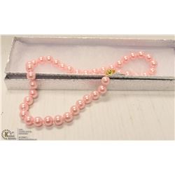 203-SEA SHELL PEARL NECKLACE 15"