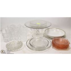 BOX OF ASSORTED DISHES