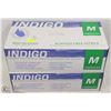 Image 1 : LOT OF 2 BOXES OF INDIGO POWDER FREE GLOVES SZ MD