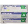 Image 1 : LOT OF 2 BOXES OF INDIGO POWDER FREE GLOVES SZ MD