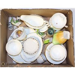 ESTATE BOX OF ASSORTED DISHES