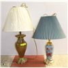 Image 1 : 2 DECORATIVE TABLE LAMPS