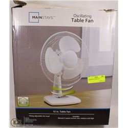 MAINSTAYS TABLE FAN