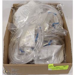 BOX OF PEDIATRIC PARTICAL NON-REBREATHING MASK W/