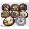 Image 1 : BOX OF 8 COLLECTOR PLATES , SOME WITH FRAMES