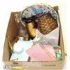 Image 1 : BOX OF ESTATE KITCHEN WARE, SERVERS AND MORE