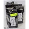 Image 1 : LOT OF FIVE 1LB WICKED COFFEE BEANS
