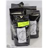 Image 1 : LOT OF FIVE 1LB WICKED COFFEE BEANS