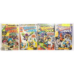 4 HOWARD THE DUCK  COMICBOOK DISPLAY INCL 1-4