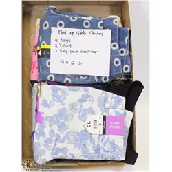 FLAT OF GIRLS CLOTHES