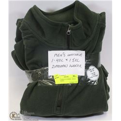 FLAT OF MENS CLOTHING - 4XL & 5XL ZIPPERED