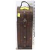 Image 1 : WOOD LIQUOR BOTTLE STORAGE/CARRIER