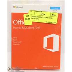 MICROSOFT OFFICE HOME AND STUDENT 2016