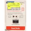 Image 1 : SANDISK DUAL ULTRA USB DRIVE 3.0 16GB