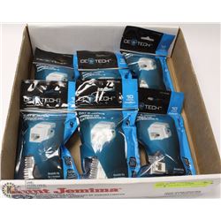 BOX OF SIX -10 PACKS CAT 6 JACKS