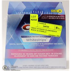 CREST 3D WHITE GLAMOUROUS WHITE 28 STRIPS,14