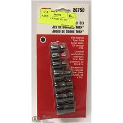 LISLE TORK SOCKET SET 7PC