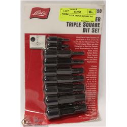 LISLE MASTER TRIPLE SQUARE BIT SET