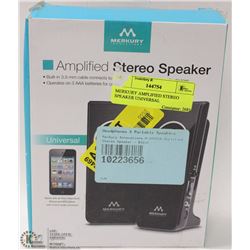 MERKURY AMPLIFIED STEREO SPEAKER UNIVERSAL