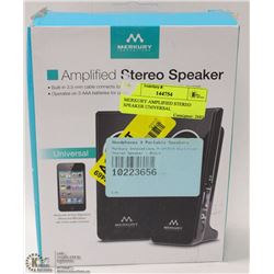 MERKURY AMPLIFIED STEREO SPEAKER UNIVERSAL