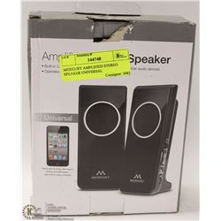 MERKURY AMPLIFIED STEREO SPEAKER UNIVERSAL