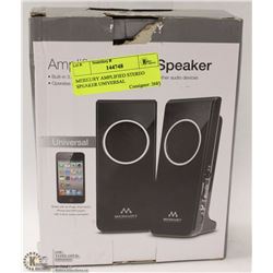 MERKURY AMPLIFIED STEREO SPEAKER UNIVERSAL