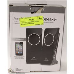 MERKURY AMPLIFIED STEREO SPEAKER UNIVERSAL