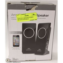 MERKURY AMPLIFIED STEREO SPEAKER UNIVERSAL