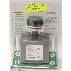 SQUARE D HEPD80 SURGE PROTECTOR, HOME