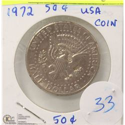 33) USA 1972 HALF DOLLAR
