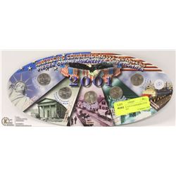 121) AMERICA'S COMMEMORATIVE QUARTER SET