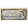 Image 1 : 1954 CANADIAN $5.00 BILL