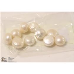 266) FRESH WATER PEARLS TOTAL 71CT 10PCS