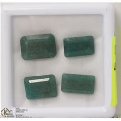 18-NATURAL GREEN EMERALD 18CT