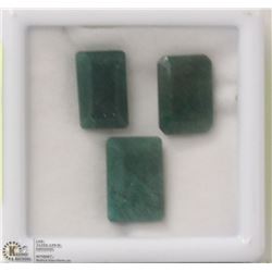 15-NATURAL GREEN EMERALD 19CT