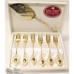 ROYAL ALBERT OLD COUNTRY ROSES GOLD