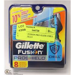 GILLETTE FUSION PRO GLIDE CHILL 8PACK REFILLS