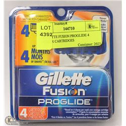 GILLETTE FUSION PROGLIDE 4 POWER CARTRIDGES