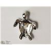 Image 2 : ST SILVER CREATED OPAL TURTLE SHAPED PENDANT