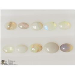 10 GENUINE AUSTRALIAN OPALS GEMSTONES