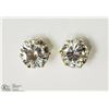 Image 1 : 10KT YELLOW GOLD CUBIC ZIRCONIA STUD EARRINGS