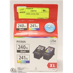 CANON 240XL-241XL INK
