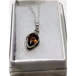 #8 -  NATURAL MORGANITE PENDANT