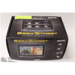 NEW SANYO EASY STREET PORTABLE NAVIGATION