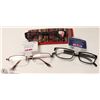 Image 1 : LOT OF 3 READING GLASSES +2.50