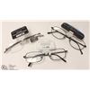 Image 1 : LOT OF 3 READING GLASSES +1.25