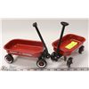 Image 1 : PAIR OF MINI RADIO FLYER WAGONS